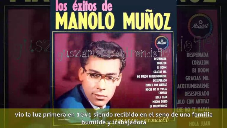 Descubre la estatura real de Manolo Muñoz: Datos actualizados y curiosidades