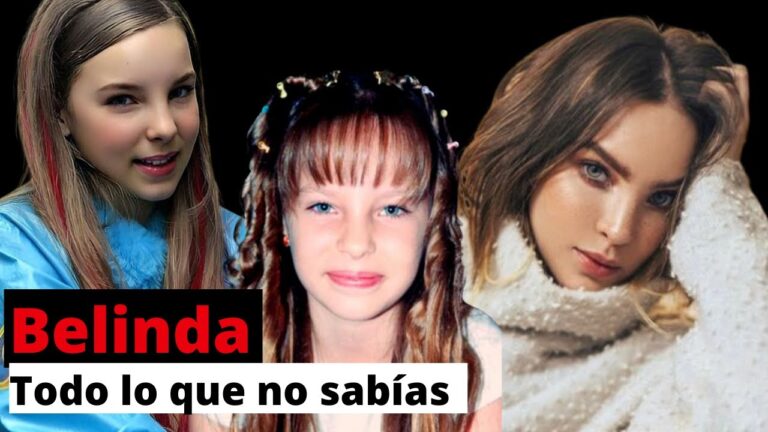Descubre Quién es Belinda: Carrera y Éxitos de la Estrella del Pop Latino