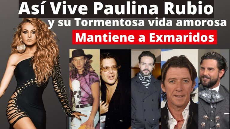 Descubre quién es la pareja actual de Paulina Rubio en 2023