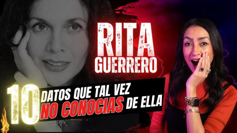 Descubre la Estatura de Rita Guerrero: ¿Cuánto Mide la Talentosa Artista?
