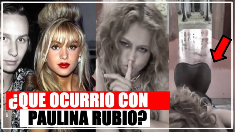 Edad Actualizada 2023: ¿Cuántos Años Tiene Paulina Rubio?