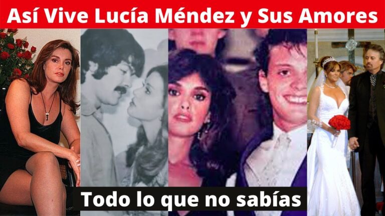 Descubre a la Pareja Actual de Lucía Méndez: Un Vistazo a su Vida Amorosa