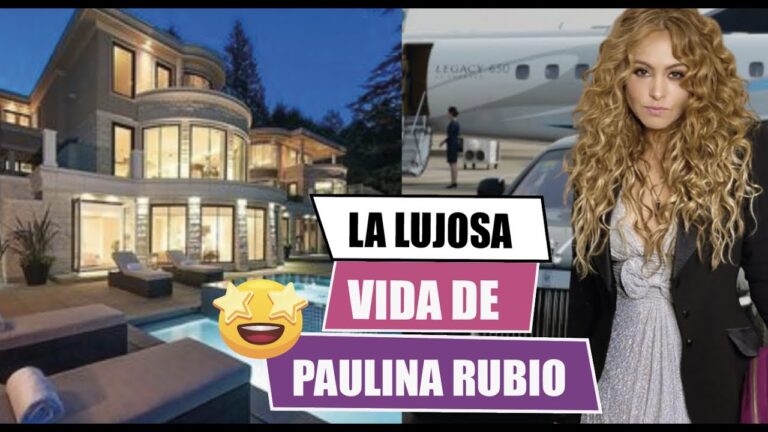 Patrimonio de Paulina Rubio en 2023: Descubre la fortuna actual de la estrella del pop