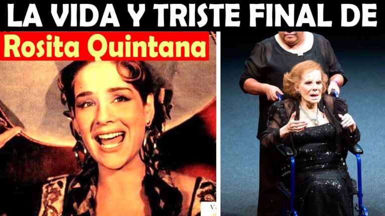 Descubre quién es la pareja de Rosita Quintana: Historia de amor y vida personal de la icónica actriz