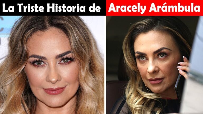 Edad actualizada de Aracely Arámbula: Descubre cuántos años tiene la actriz en 2023